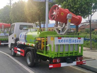 時風凱馬4方藍牌霧炮車技術參數詳解——高效工地抑塵利器